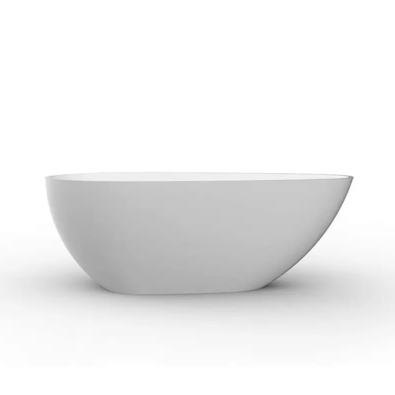 Vasca freestanding HELSINKI ovale in Solid Surface - Mondo del Bagno