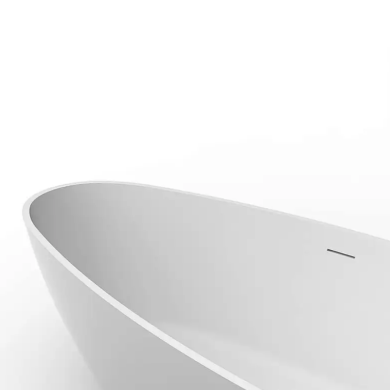 Vasca freestanding HELSINKI ovale in Solid Surface - Mondo del Bagno