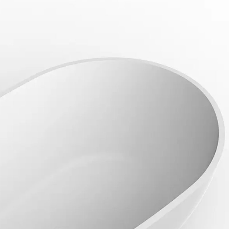 Vasca freestanding HELSINKI ovale in Solid Surface - Mondo del Bagno