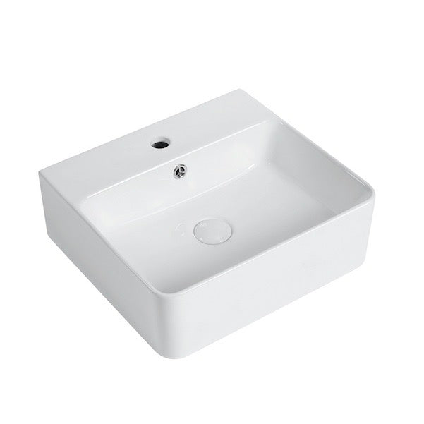 Lavabo da appoggio in ceramica VENADO 46 x 42 cm - Mondo del Bagno