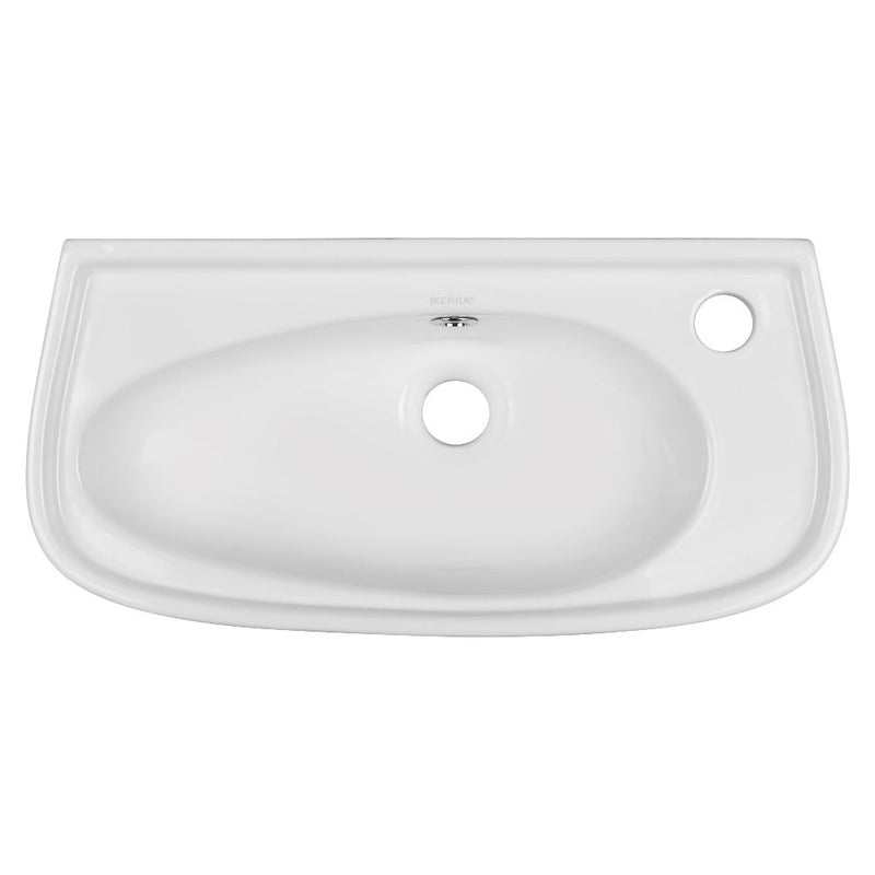 Lavabo suspendu ELFY 51 cm en céramique
