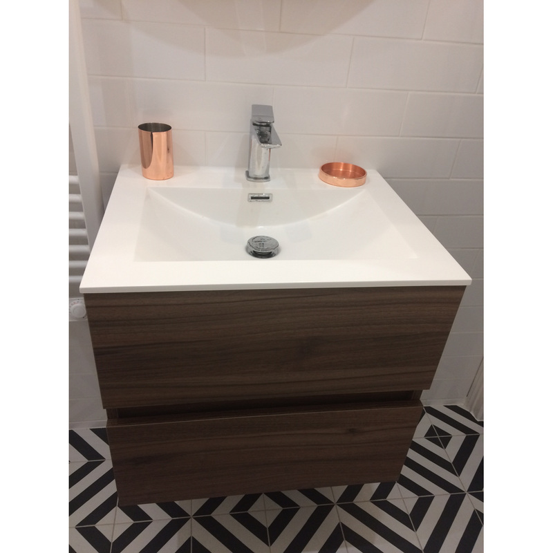 Set di mobili da bagno SIENA 60 cm, noce