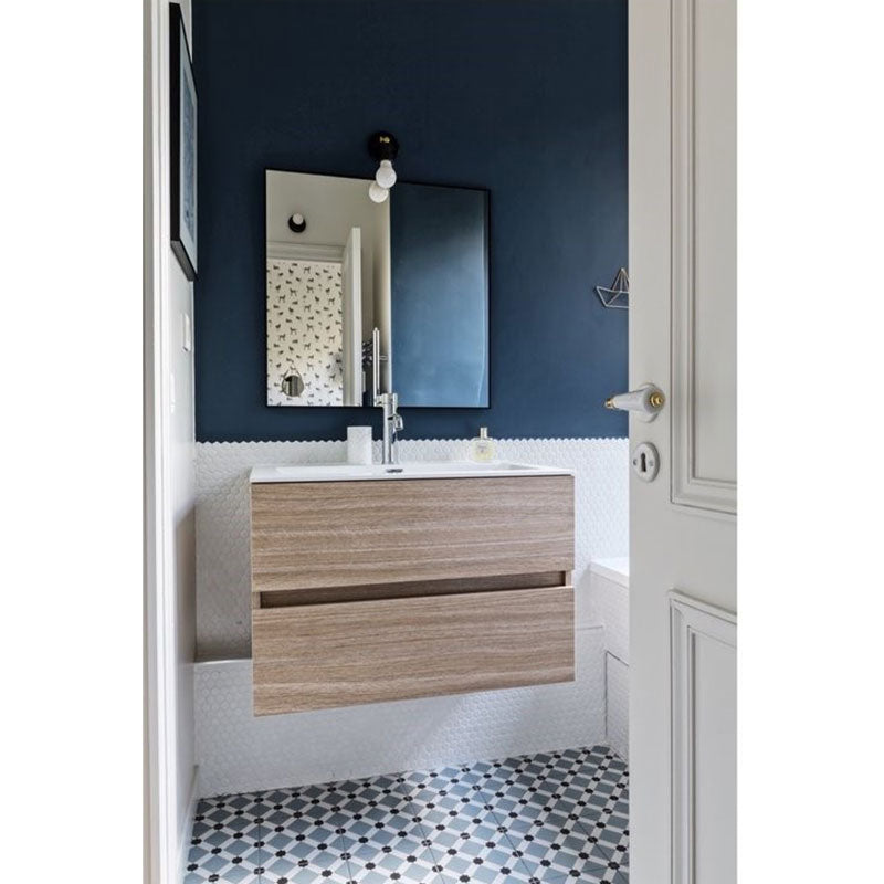 Set di mobili da bagno SIENA 80 cm, rovere chiaro