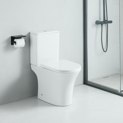 Sanitario WC a terra di stile design CLORINDA in ceramica - Mondo del Bagno