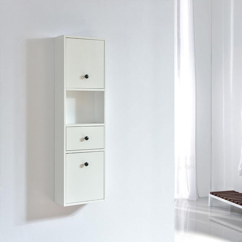 Grande armadio colonna ARMARIA finitura melaminico bianco