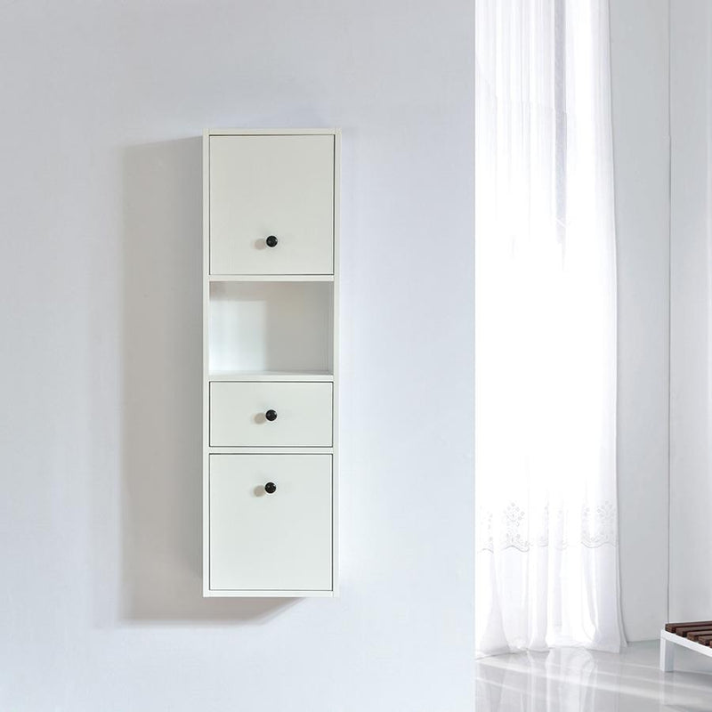 Grande armadio colonna ARMARIA finitura melaminico bianco