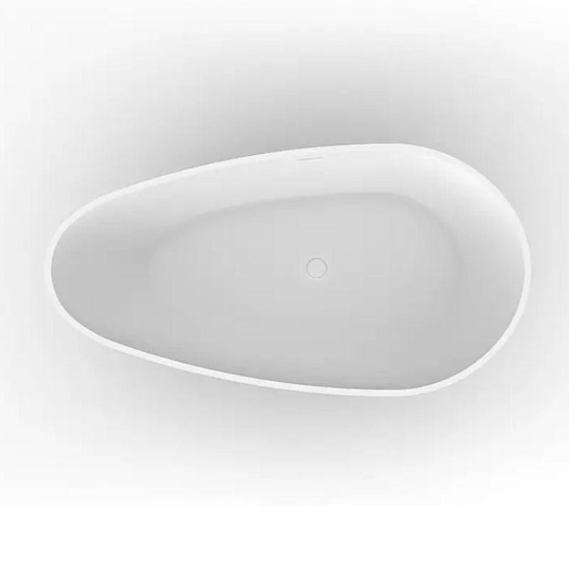 Vasca freestanding HELSINKI ovale in Solid Surface - Mondo del Bagno