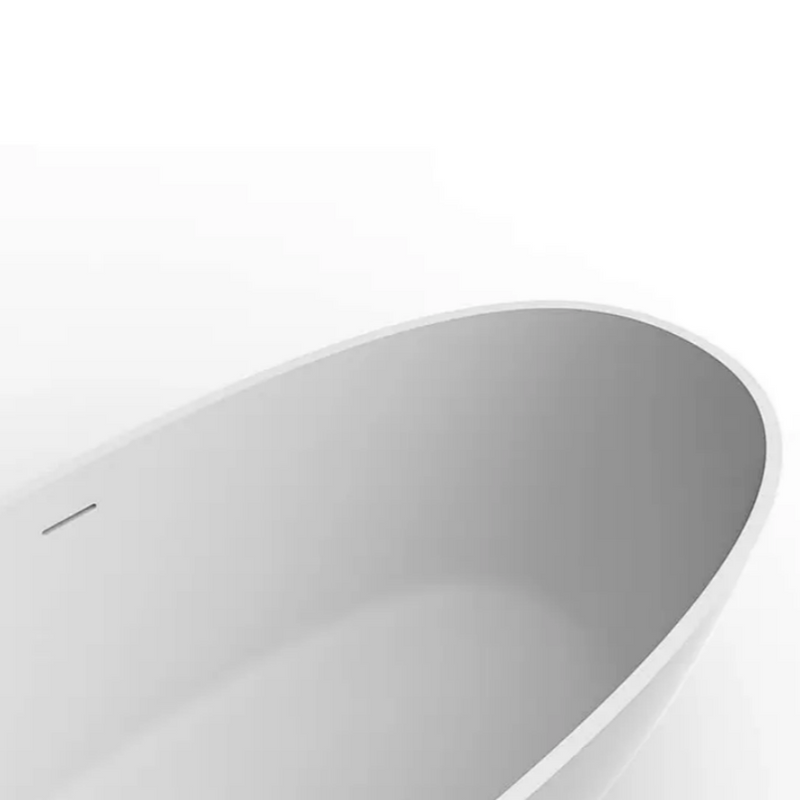 Vasca freestanding MALMO ovale in Solid Surface - Mondo del Bagno